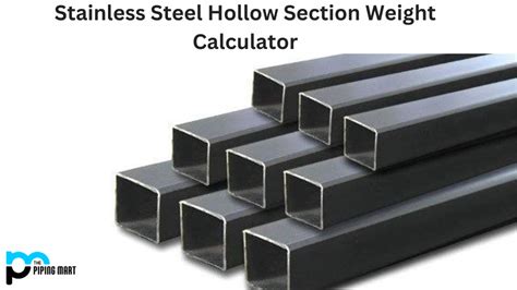 steel box beem weight calculation|hollow steel section weight calculator.